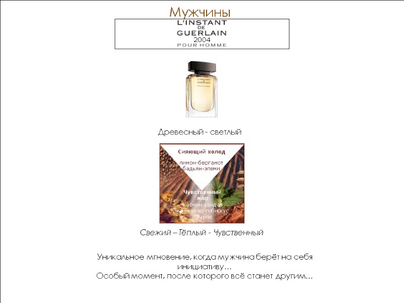 Мужчины  Уникальное мгновение, когда мужчина берёт на себя инициативу… Особый момент, после которого